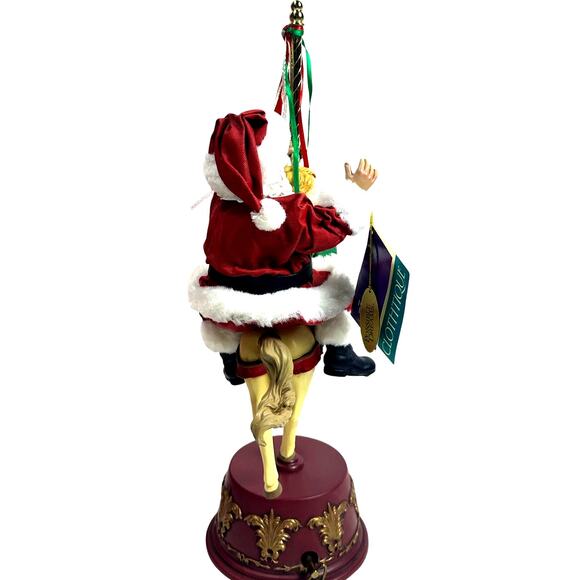 Clothtique Possible Dreams “Christmas Carousel” Music Box Figure - Picture 8 of 10